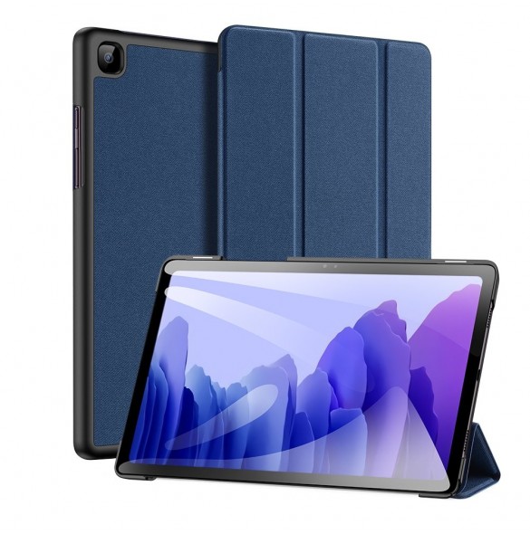 Dux Ducis Domo Foldable Cover Tablettfodral med Smart Sleep Funktion Stativ för Samsung Galaxy Tab A7 10,4'' 2020 Blå