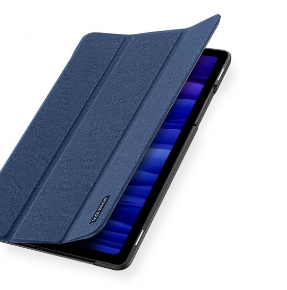 Dux Ducis Domo Foldable Cover Tablettfodral med Smart Sleep Funktion Stativ för Samsung Galaxy Tab A7 10,4'' 2020 Blå