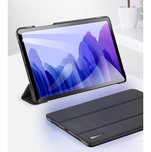 Dux Ducis Domo Foldable Cover Tablettfodral med Smart Sleep Funktion Stativ för Samsung Galaxy Tab A7 10,4'' 2020 Blå