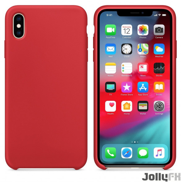 Rött och väldigt snyggt skydd iPhone XS Max. Rött och väldigt snyggt skydd iPhone XS Max.
