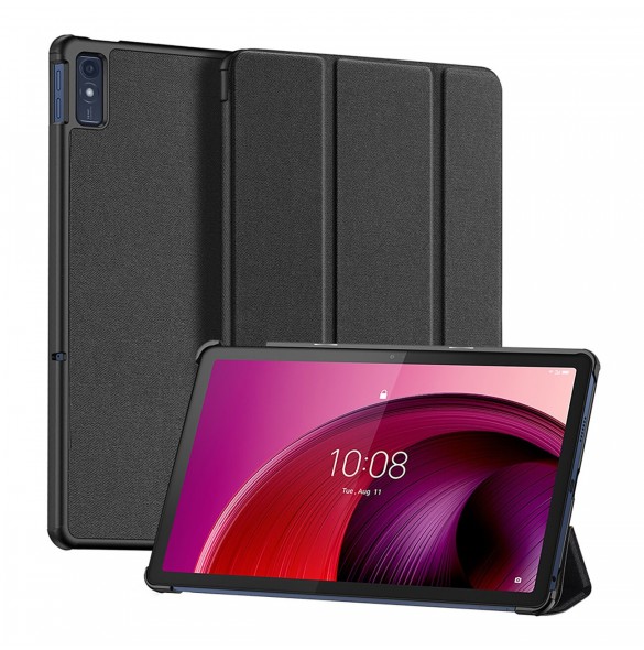 Dux Ducis Domo smart sovfodral till Lenovo Tab M10 10,6'' surfplatta - svart