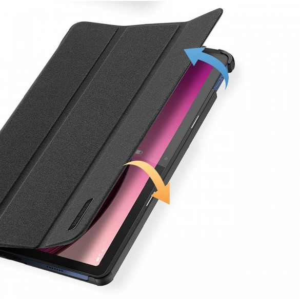 Dux Ducis Domo smart sovfodral till Lenovo Tab M10 10,6'' surfplatta - svart