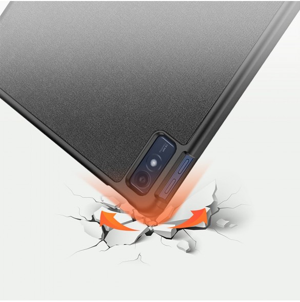 Dux Ducis Domo smart sovfodral till Lenovo Tab M10 10,6'' surfplatta - svart
