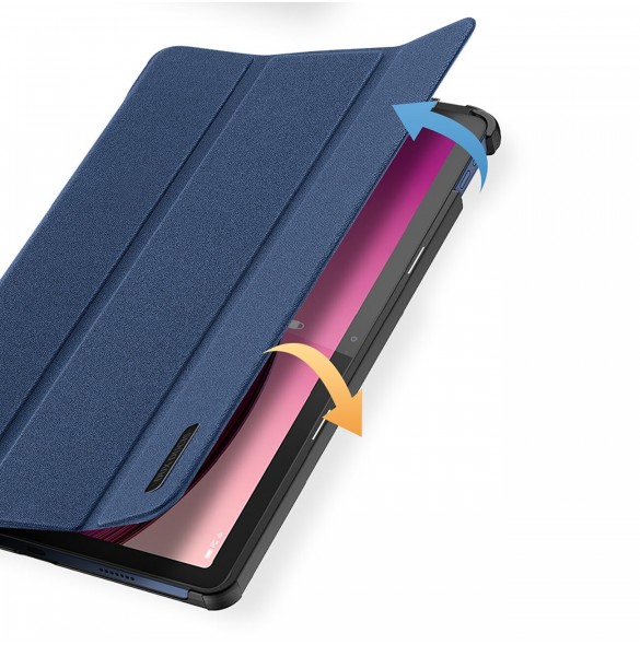 Dux Ducis Domo smart sovfodral till Lenovo Tab M10 10,6'' surfplatta - blå