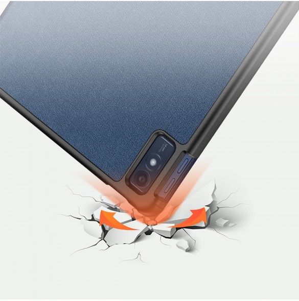 Dux Ducis Domo smart sovfodral till Lenovo Tab M10 10,6'' surfplatta - blå