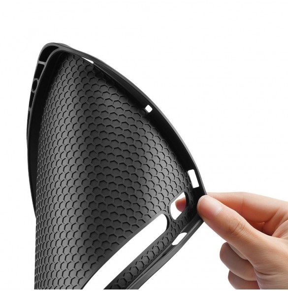 DUX DUCIS Domo surfplatta med flervinklat stativ och smart sömnfunktion för Samsung Galaxy Tab S7 11'' svart