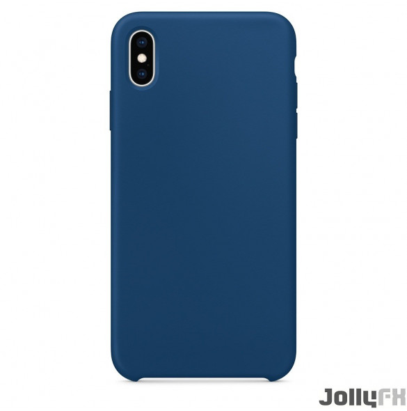 Mörkblå och väldigt snyggt skydd iPhone XS Max.