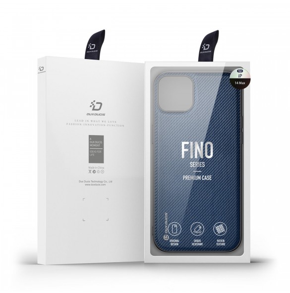 Dux Ducis Fino skal skal iPhone 14 Plus blå nylon