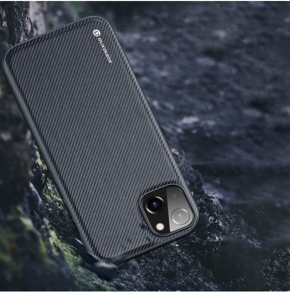 Dux Ducis Fino skal skal iPhone 14 Plus blå nylon