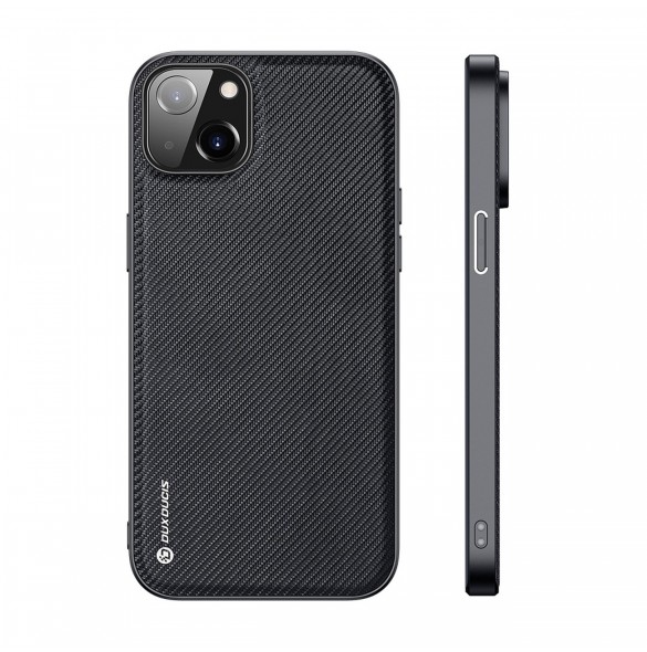 Dux Ducis Fino fodral skal av nylon för iPhone 14 Plus röd