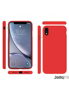 Rött och väldigt snyggt skydd iPhone XR.