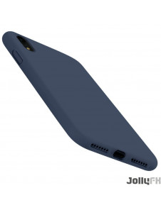 Mörkblå och väldigt snyggt skydd iPhone XR.