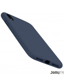 Mörkblå och väldigt snyggt skydd iPhone XR.