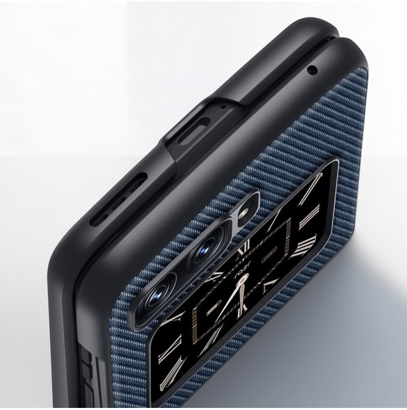 Dux Ducis Fino fodral till Motorola Razr 2022 skal med silikonram svart