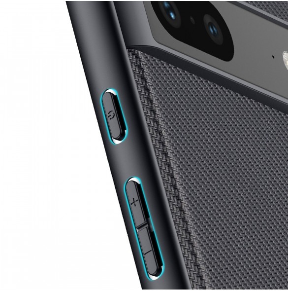 Dux Ducis Fino fodral Google Pixel 7 skal med silikonram svart