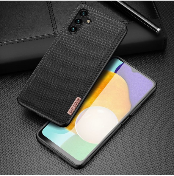 Dux Ducis Fino fodral är nylonklädd Samsung Galaxy A13 5G svart