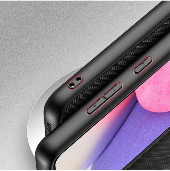 Dux Ducis Fino fodral är nylonklädd Samsung Galaxy A33 5G svart