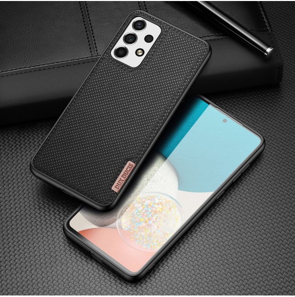 Dux Ducis Fino fodral är nylonklädd Samsung Galaxy A53 5G svart