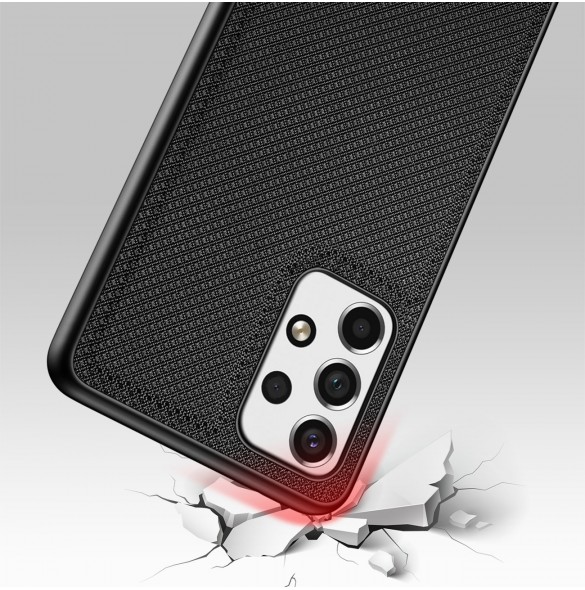 Dux Ducis Fino fodral är nylonklädd Samsung Galaxy A53 5G svart