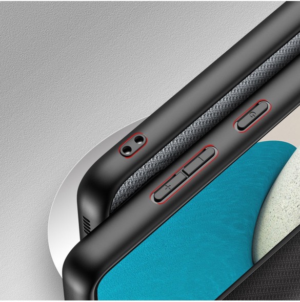 Dux Ducis Fino fodral är nylonklädd Samsung Galaxy A53 5G blå
