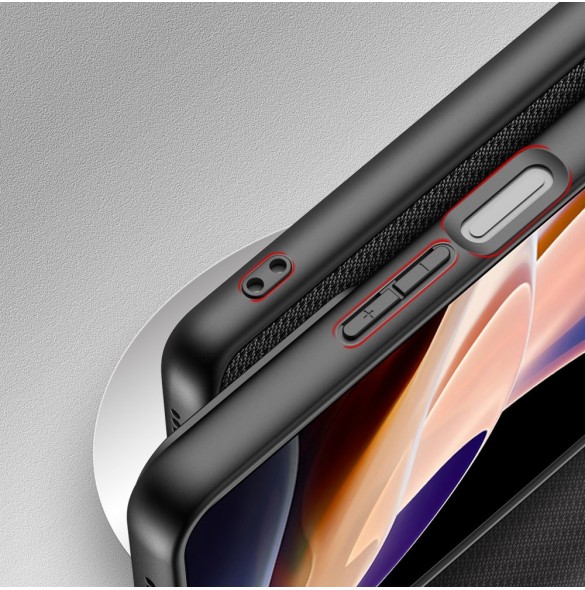 Dux Ducis Fino fodral nylonklädd skal Xiaomi Redmi Note 11 Pro+ 5G (Kina) / 11 Pro 5G (Kina) / Mi11i HyperCharge / Poco X4 NF