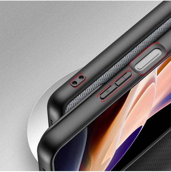 Dux Ducis Fino fodral nylonklädd skal Xiaomi Redmi Note 11 Pro+ 5G (Kina) / 11 Pro 5G (Kina) / Mi11i HyperCharge / Poco X4 NF