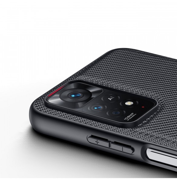 Dux Ducis Fino nylonfodral till Xiaomi Redmi Note 11 Pro 5G / 11 Pro svart