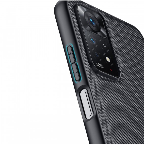 Dux Ducis Fino nylonfodral till Xiaomi Redmi Note 11 Pro 5G / 11 Pro svart