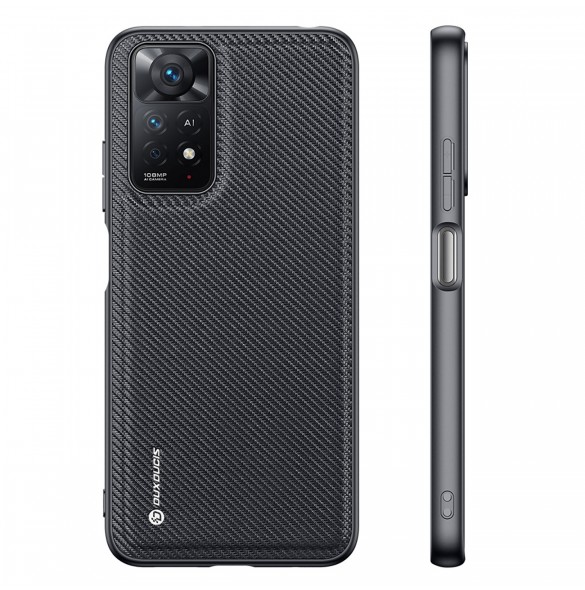 Dux Ducis Fino nylonfodral till Xiaomi Redmi Note 11 Pro 5G / 11 Pro svart