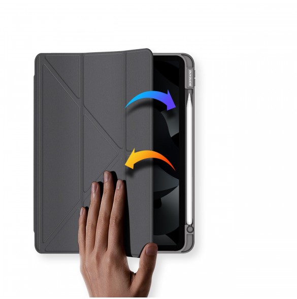 Dux Ducis Magi Fodral för iPad Air (5:e generationen) / (4:e generationen) Smart Cover med stativ och förvaring för Apple Pen
