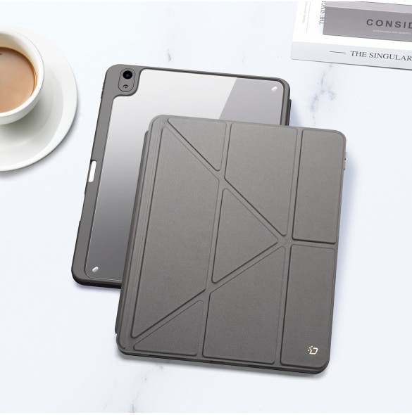 Dux Ducis Magi Fodral för iPad Air (5:e generationen) / (4:e generationen) Smart Cover med stativ och förvaring för Apple Pen
