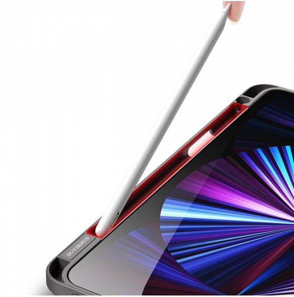 Dux Ducis Magi Fodral för iPad Pro 11'' 2022/2021/2020/2018 Smart Cover med ställ och förvaring för Apple Pencil Grey