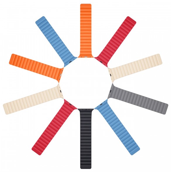 Dux Ducis Magnetrem Apple Watch Ultra Magnetic Armband Armband Röd (Kedjeversion)