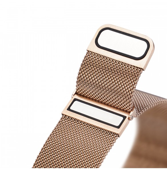 Dux Ducis magnetrem för Samsung Galaxy Watch / Huawei Watch / Honor Watch / Xiaomi Watch (22 mm band) Magnetic Band Gold (Mil