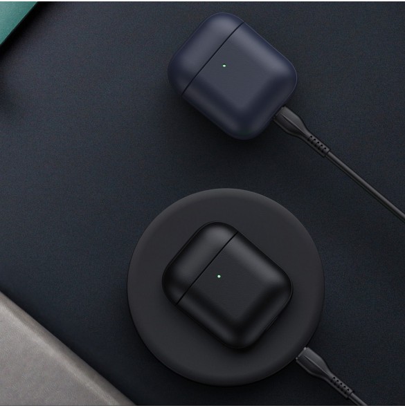 Dux Ducis Plen fodral för AirPods 2 / AirPods 1 hörlursfodral svart