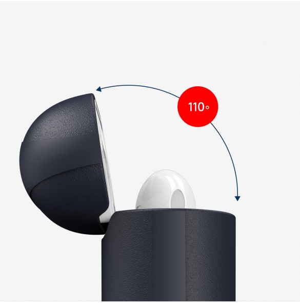 Dux Ducis Plen-fodral för AirPods 2 / AirPods 1 hörlursfodral blå