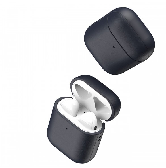 Dux Ducis Plen-fodral för AirPods 2 / AirPods 1 hörlursfodral blå