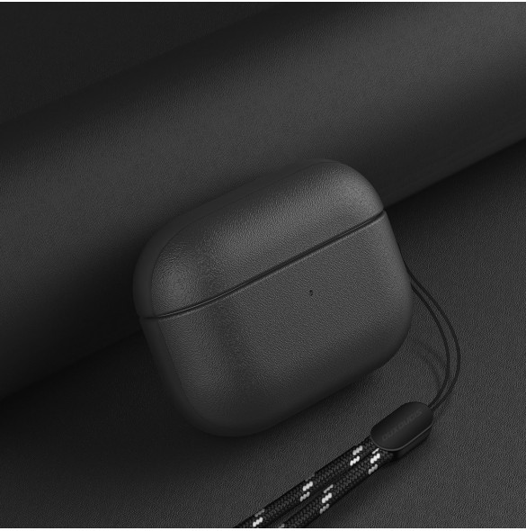 Dux Ducis Plen-fodral för AirPods Pro 2 / AirPods Pro 1 hörlursfodral svart