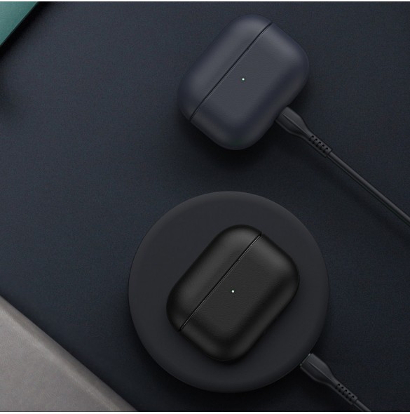 Dux Ducis Plen-fodral för AirPods Pro 2 / AirPods Pro 1 hörlursfodral svart