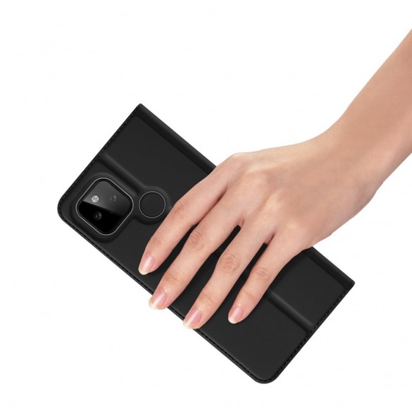 Dux Ducis Skin Pro Bokhylla typ fodral för Google Pixel 5a svart