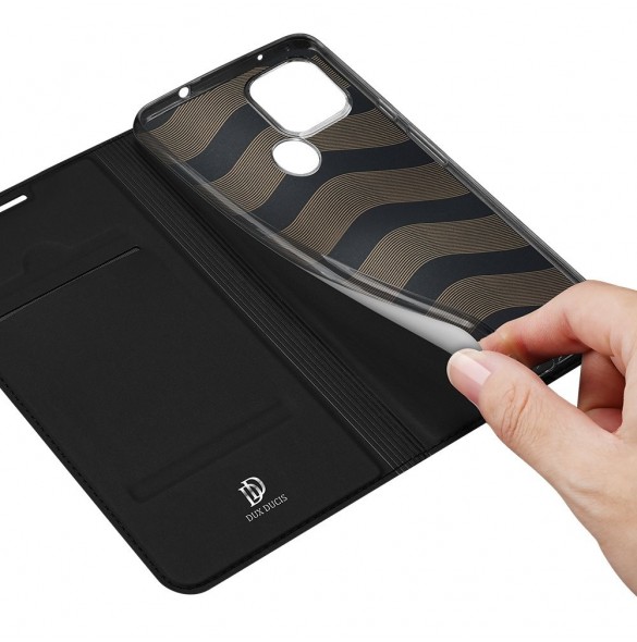 Dux Ducis Skin Pro Bokhylla typ fodral för Google Pixel 5a svart