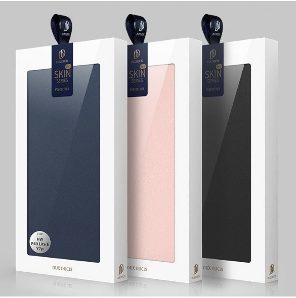 DUX DUCIS Skin Pro Bokhylla typ fodral för Huawei P40 Lite E svart