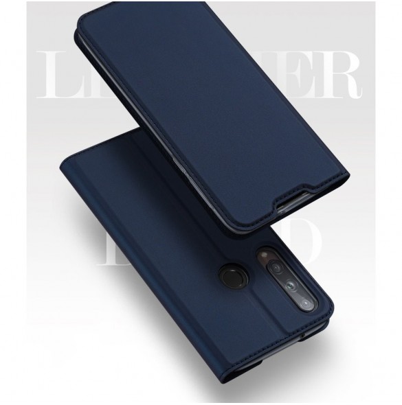 DUX DUCIS Skin Pro Bokhylla typ fodral för Huawei P40 Lite E rosa