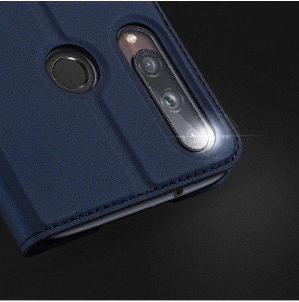 DUX DUCIS Skin Pro Bokhylla typ fodral för Huawei P40 Lite E rosa