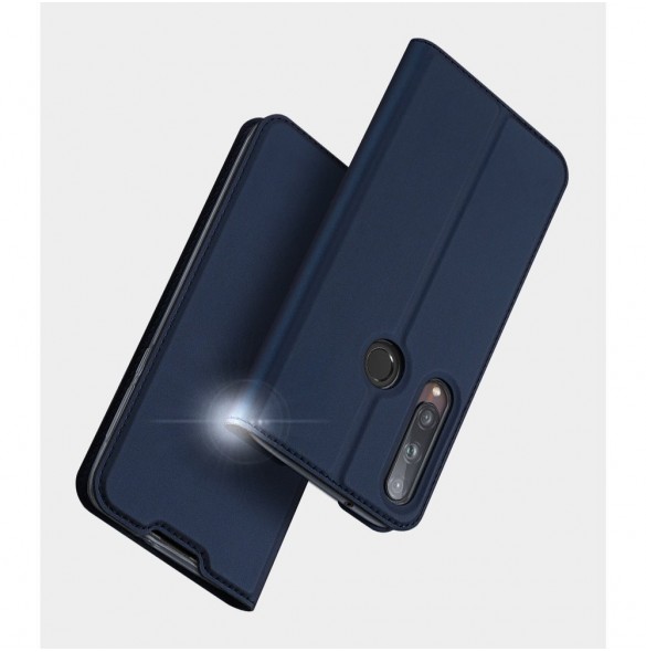 DUX DUCIS Skin Pro Bokhylla typ fodral för Huawei P40 Lite E rosa