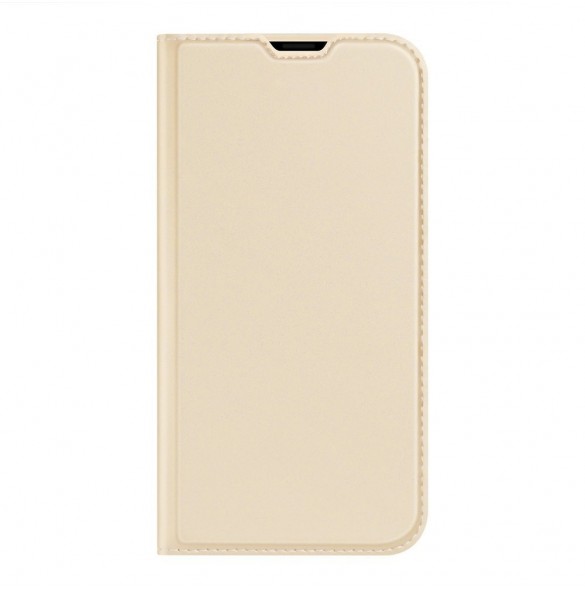 Dux Ducis Skin Pro Bokhylla typ fodral för iPhone 13 golden