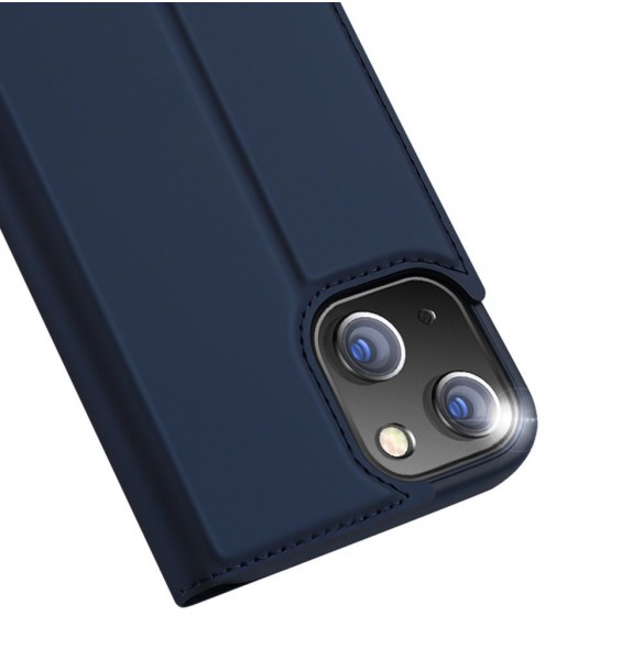 Dux Ducis Skin Pro Bokhylla typ fodral för iPhone 13 mini blå