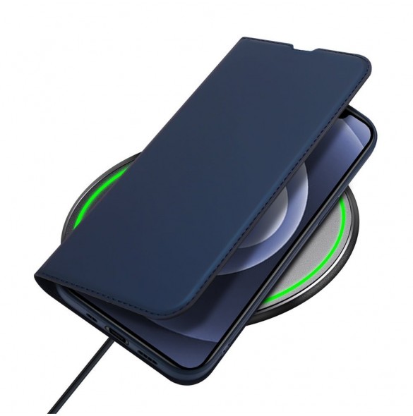 Dux Ducis Skin Pro Bokhylla typ fodral för iPhone 13 mini blå