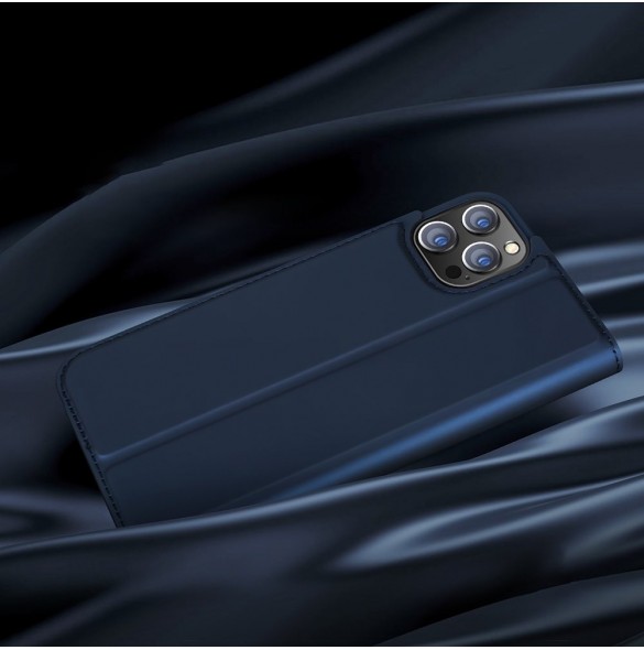 Dux Ducis Skin Pro Bokhylla typ fodral för iPhone 13 mini blå