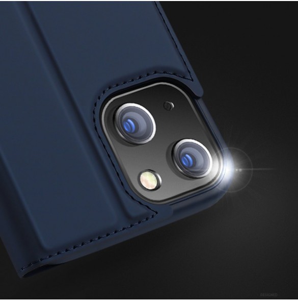 Dux Ducis Skin Pro Bokhylla typ fodral för iPhone 13 mini blå